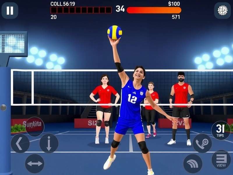Volley Victors India Game Screenshot